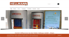 Desktop Screenshot of hellmann-behaelterbau.de