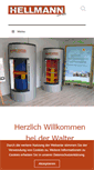 Mobile Screenshot of hellmann-behaelterbau.de